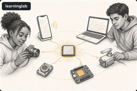 Line-art illustration for Computing Devices and Computing Systems