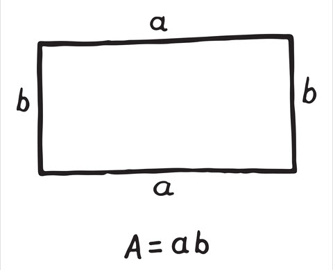 Picture of numbers on an blue background