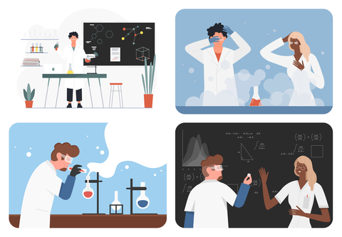 Picture of Scientists Working Together